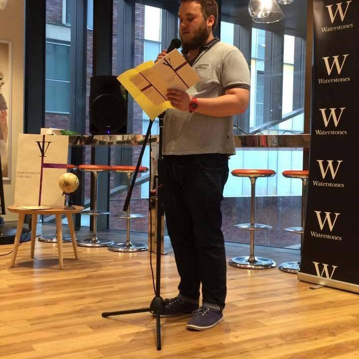 Gregory Kearns reading at IV Anthology launch